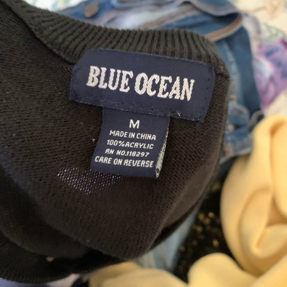 Black and white argyle pattern vest - Picture 6 of 7